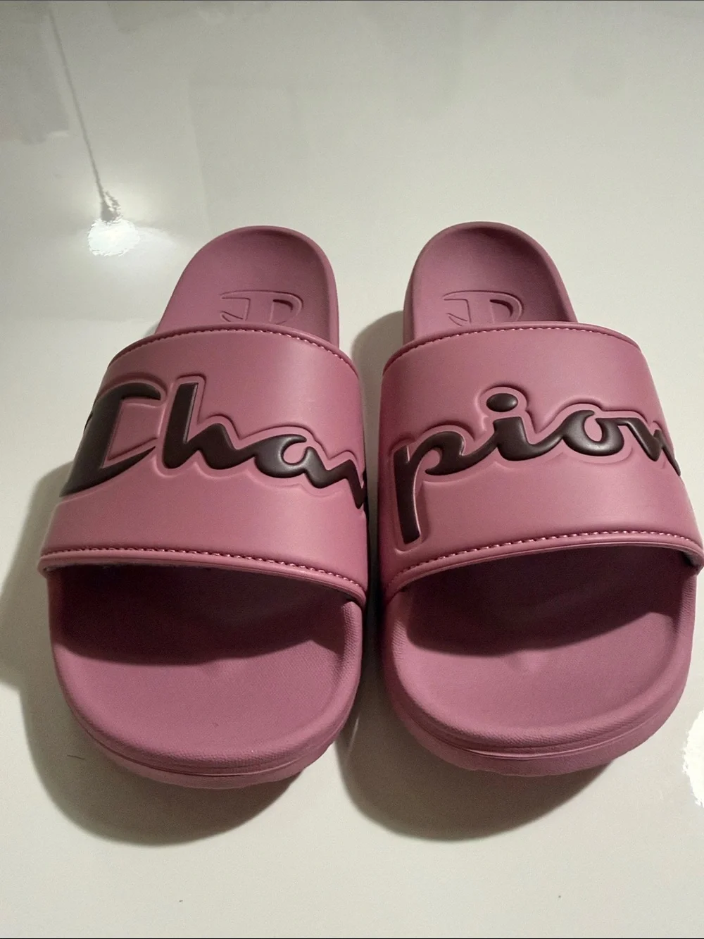 Champion women Pink Slide Sandals Sz 8
